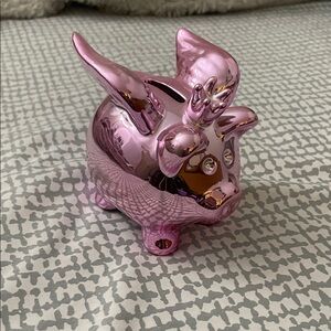 Pink Flying Piggy Bank